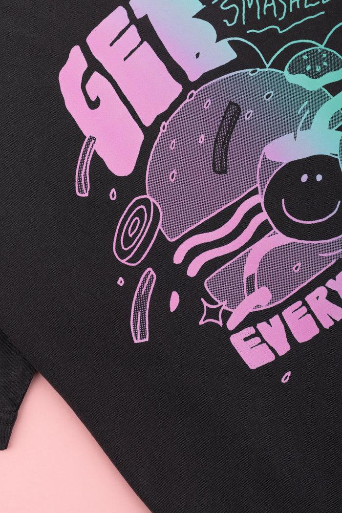 Laser Barcelona LA COMUNA BY LASER TEE / GET SMASHED