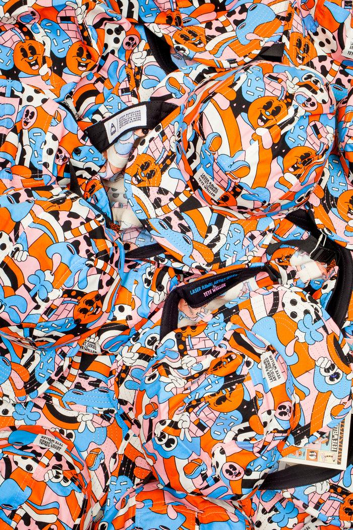 Laser Barcelona LASER BY YEYE WELLER 5 PANEL HAT