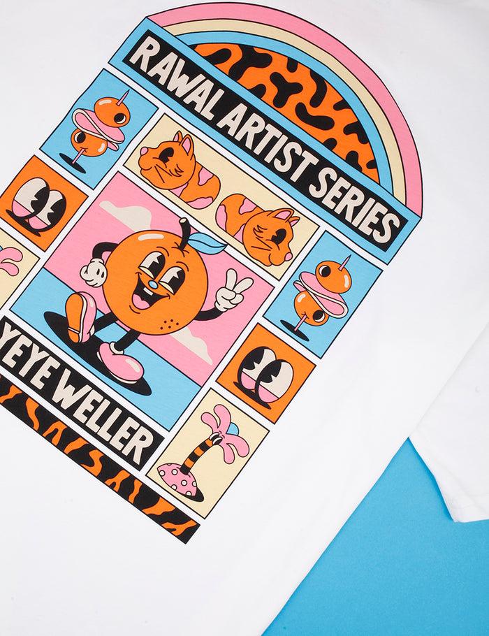 Laser Barcelona LASER BY YEYE WELLER TEE WHITE