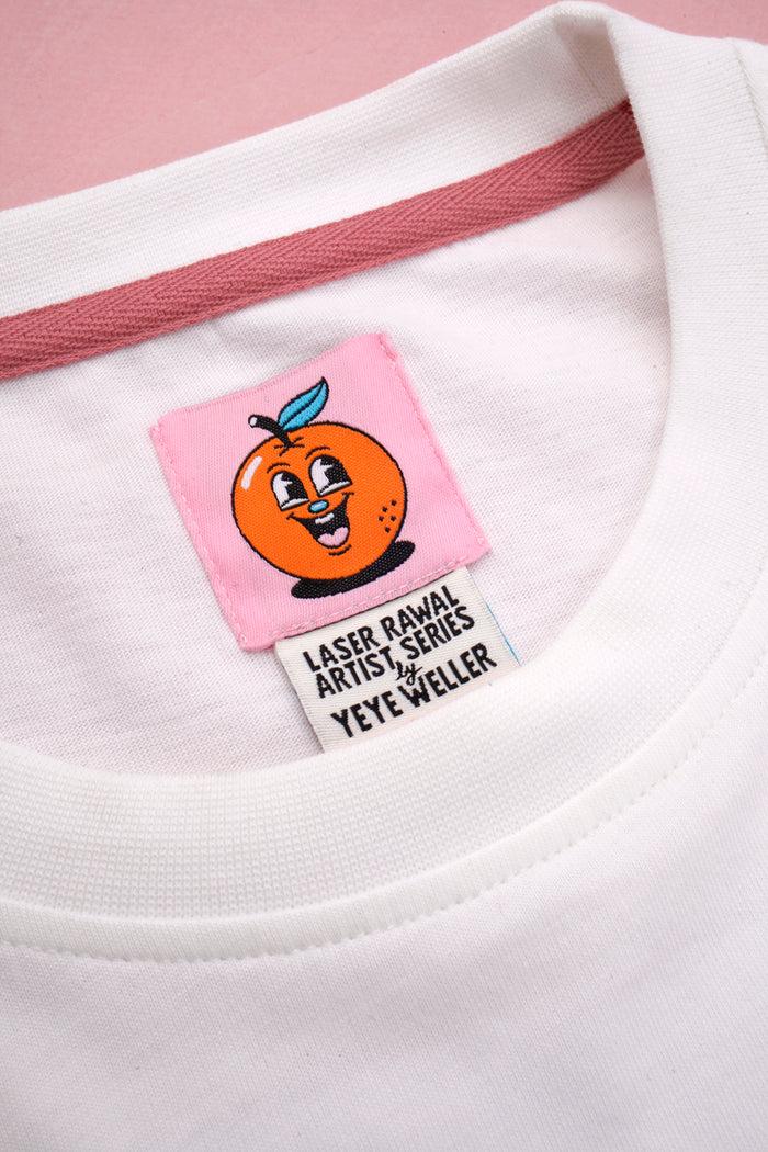 Laser Barcelona LASER BY YEYE WELLER TEE WHITE