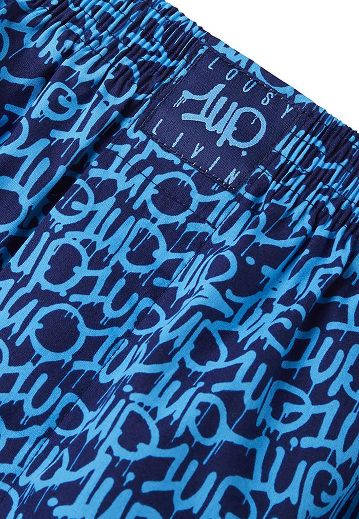 Laser Barcelona LOUSY LIVIN BOXERS 1-UP NAVY
