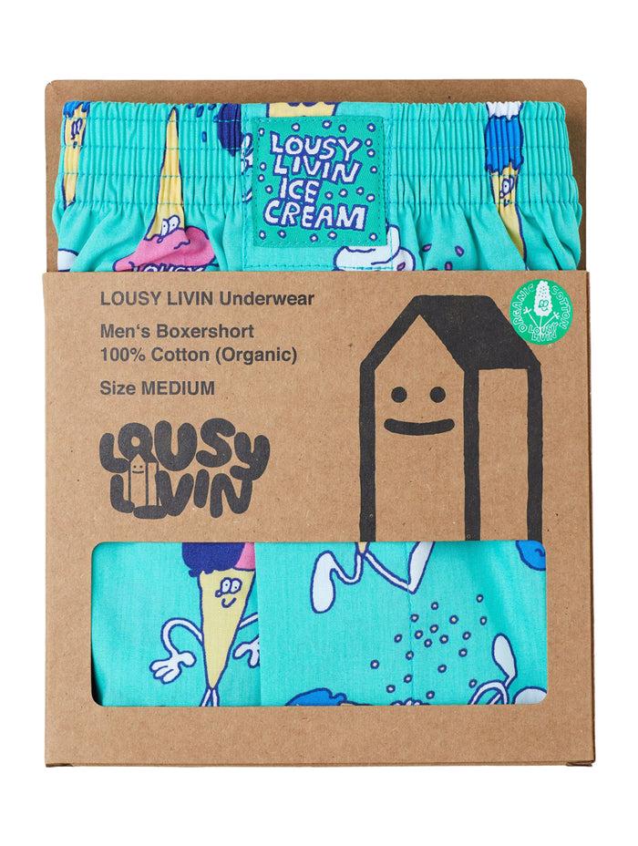 Laser Barcelona LOUSY LIVIN BOXERS ICE CREAM