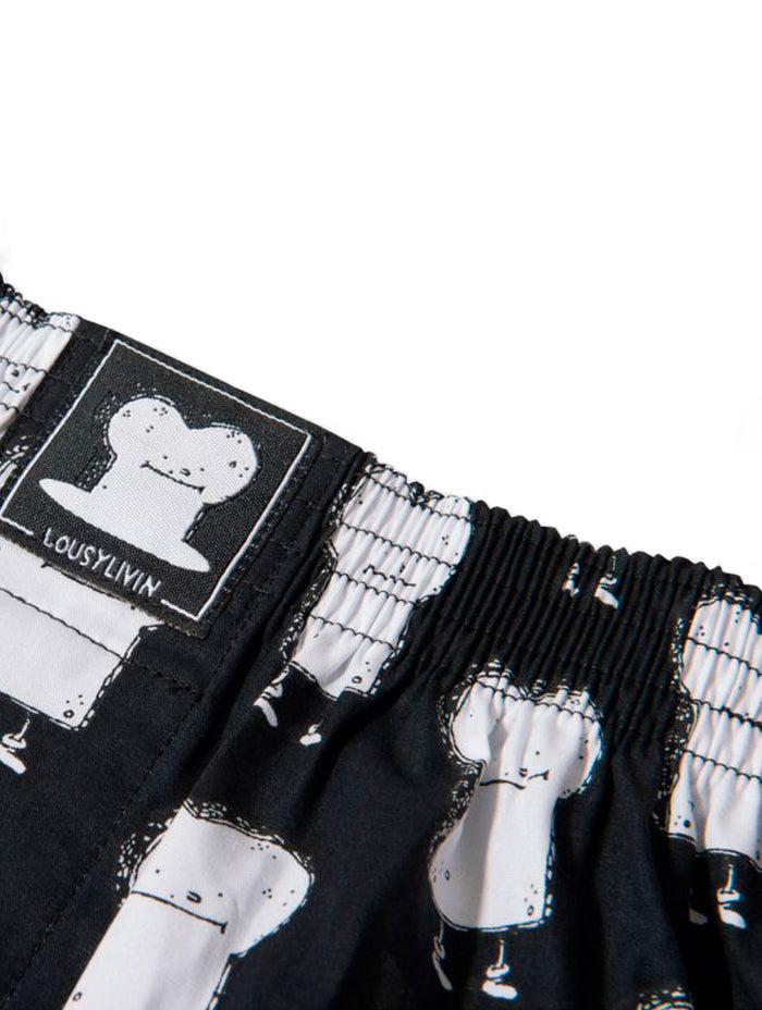 laser barcelona LOUSY LIVIN BOXERS TOAST BLACK