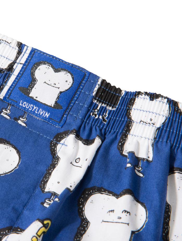 laser barcelona LOUSY LIVIN BOXERS TOAST ROYAL