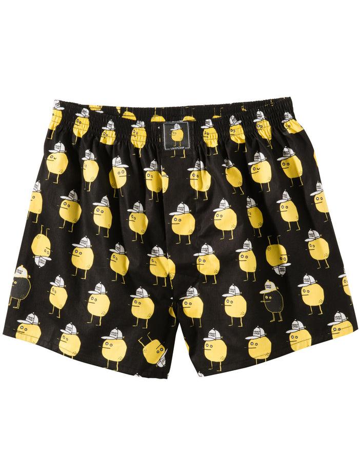laser barcelona LOUSY LIVIN BOXERS ZITRONE BLACK