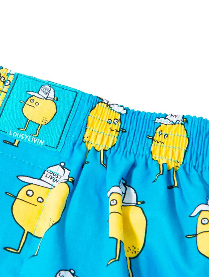 Laser Barcelona LOUSY LIVIN BOXERS ZITRONE SAPHIR