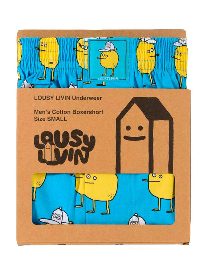 Laser Barcelona LOUSY LIVIN BOXERS ZITRONE SAPHIR