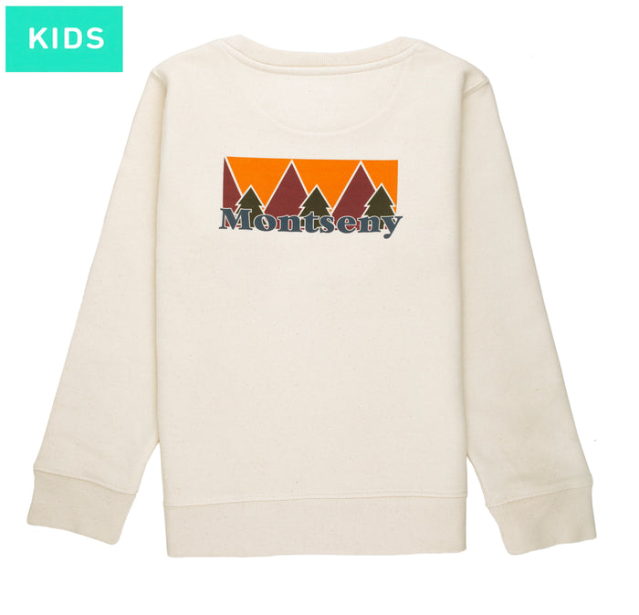laser barcelona MONTSENY KIDS CREWNECK NATURAL