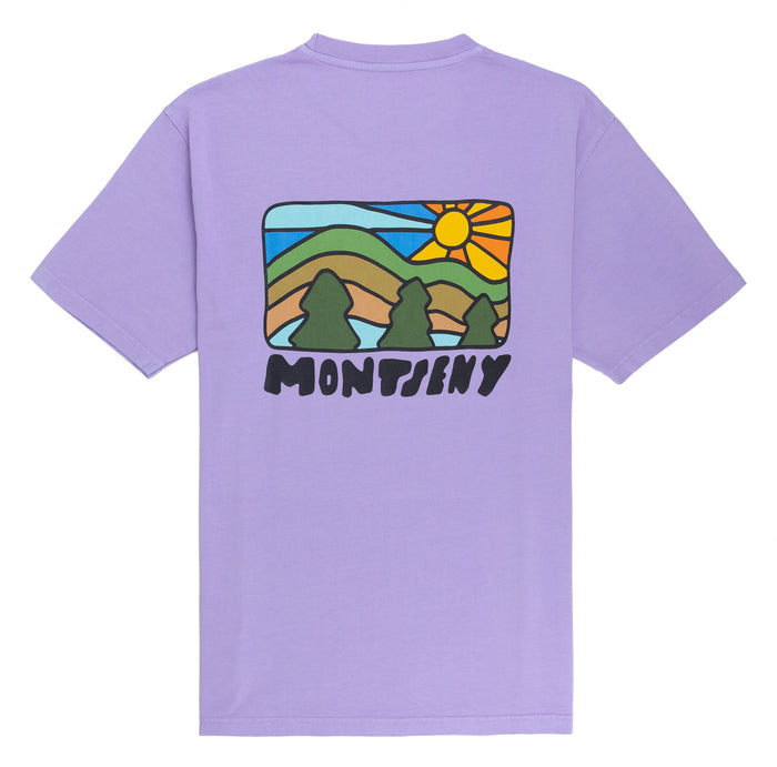 laser barcelona MONTSENY OUTDOOR TEE AGED LAVENDER