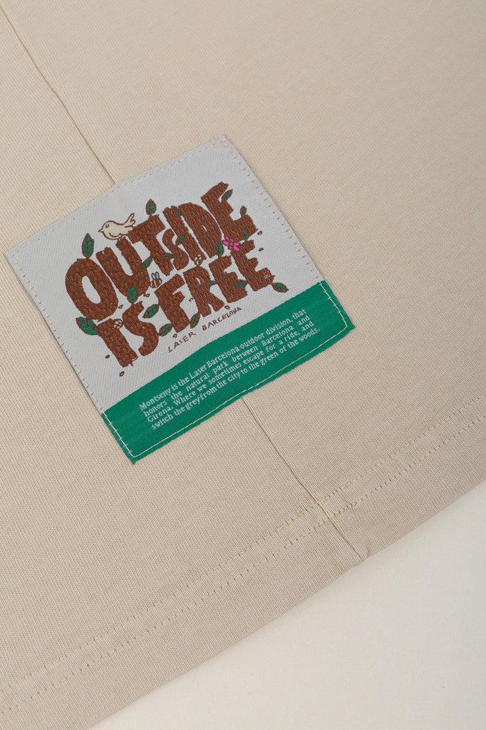 Laser Barcelona MONTSENY OUTDOOR TEE FADED SAND