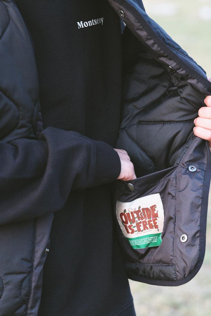 Laser Barcelona MONTSENY PADDED JACKET BLACK