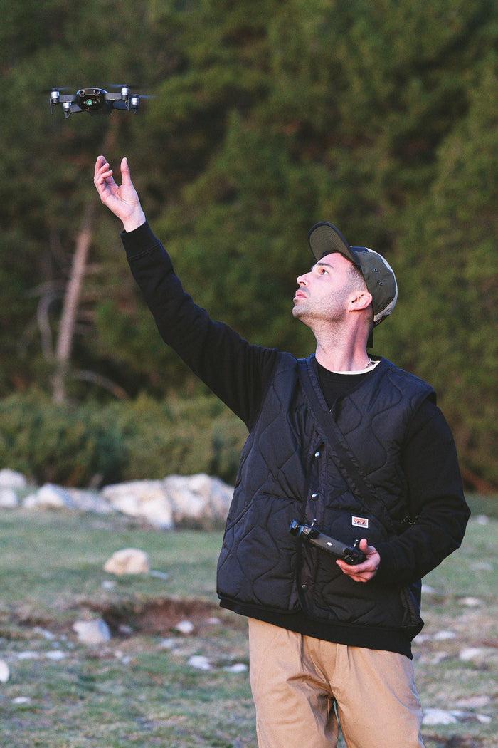 Laser Barcelona MONTSENY PADDED VEST BLACK