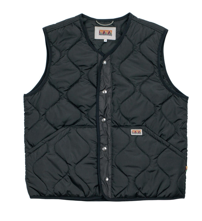 laser barcelona MONTSENY PADDED VEST BLACK