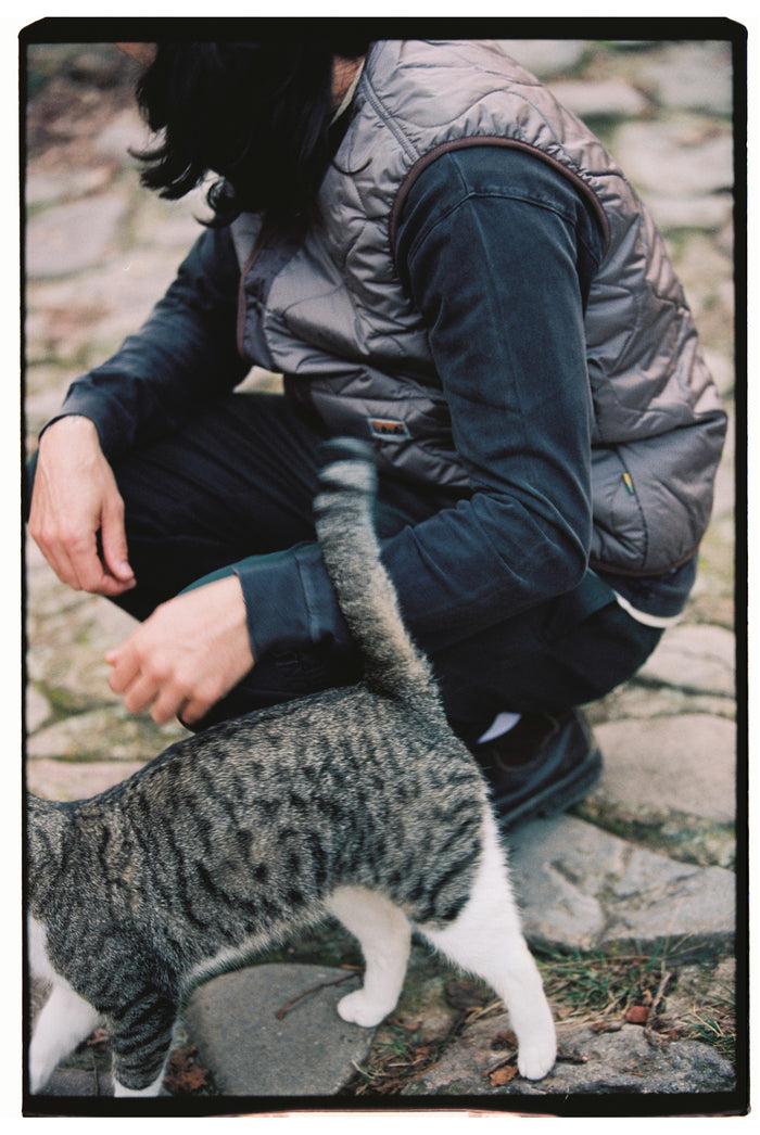 Laser Barcelona MONTSENY PADDED VEST TAUPE