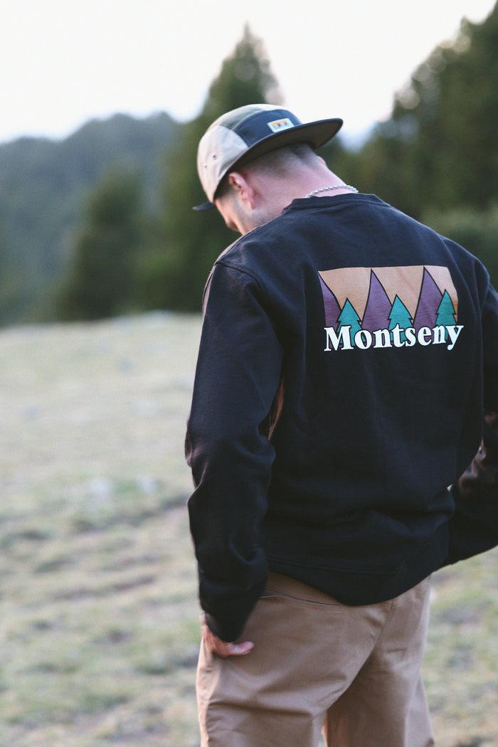 Laser Barcelona MONTSENY STANDARD CREWNECK BLACK