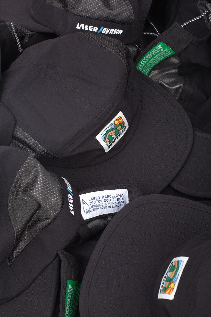 Laser Barcelona MONTSENY V2 TECH 5 PANEL HAT BLACK