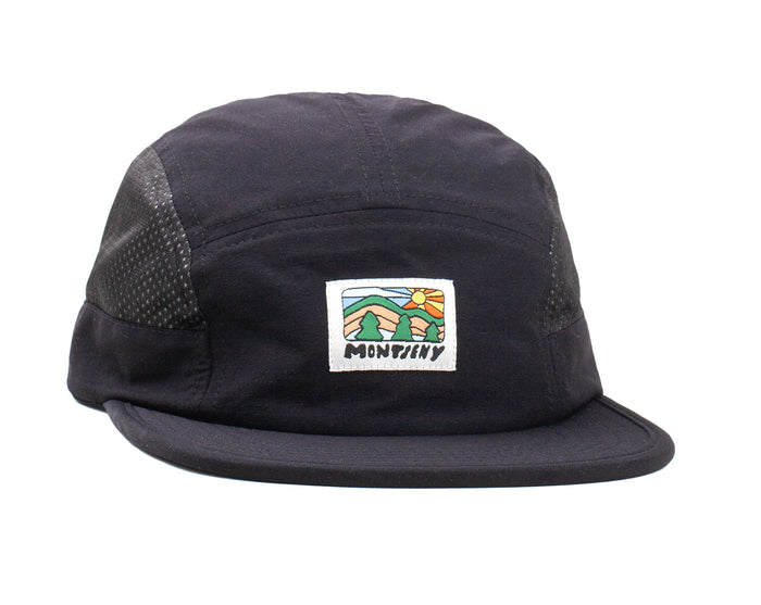 laser barcelona MONTSENY V2 TECH 5 PANEL HAT BLACK