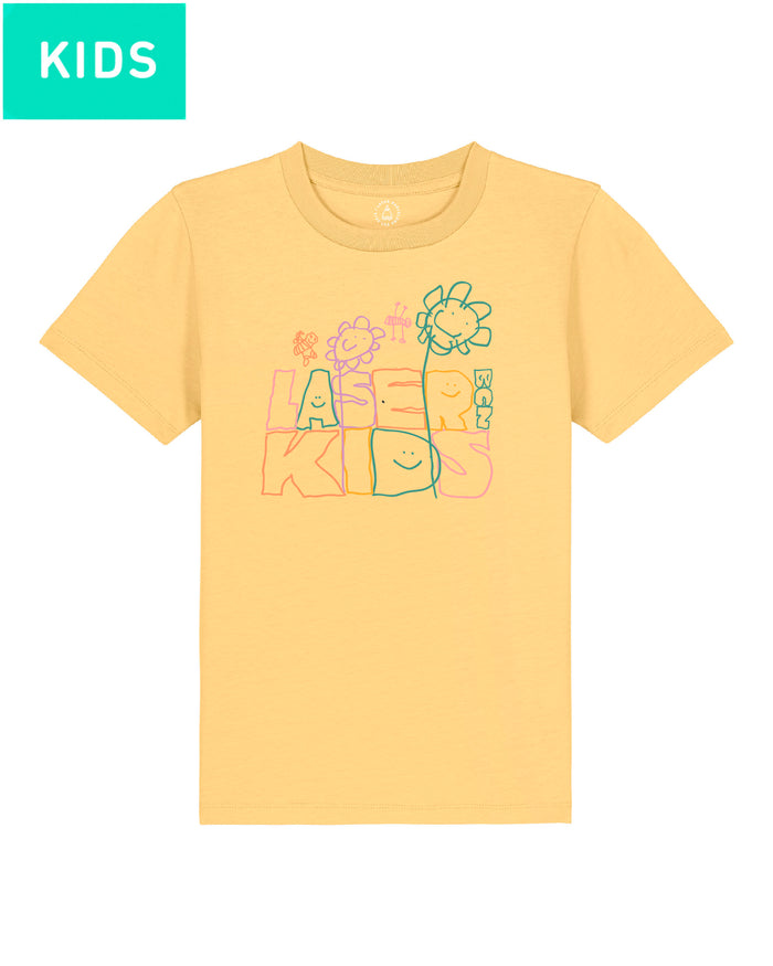 laser barcelona OLIVIA TEE KIDS GOLD