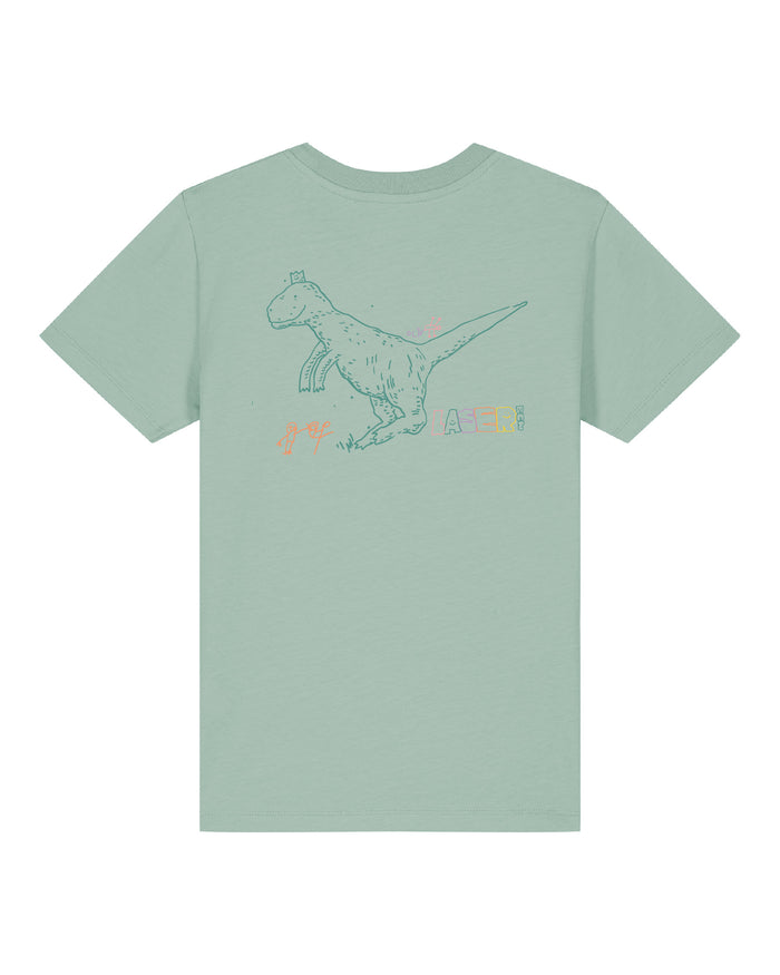 Laser Barcelona OLIVIA TEE KIDS SEAFOAM