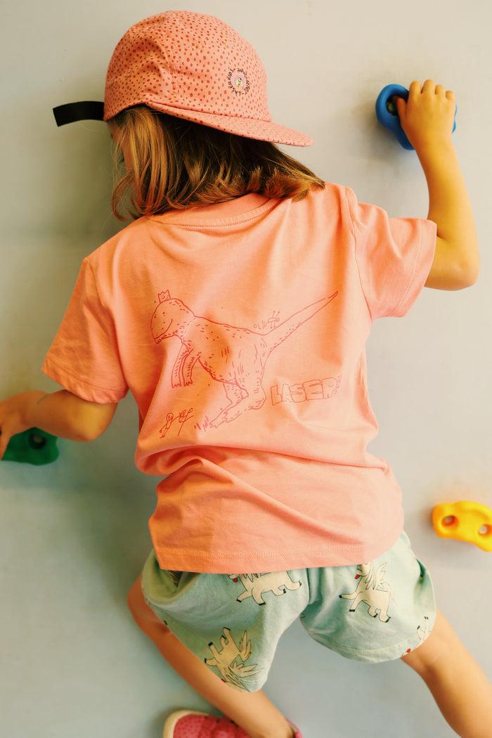 Laser Barcelona OLIVIA TEE KIDS STRAWBERRY PINK
