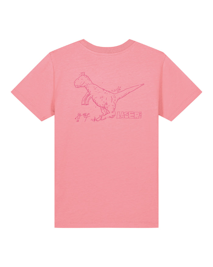 Laser Barcelona OLIVIA TEE KIDS STRAWBERRY PINK