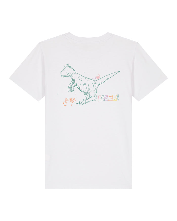 Laser Barcelona OLIVIA TEE KIDS WHITE