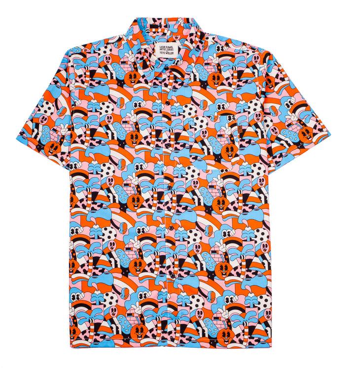 laser barcelona RAWAL SERIES X YEYE WELLER SHIRT