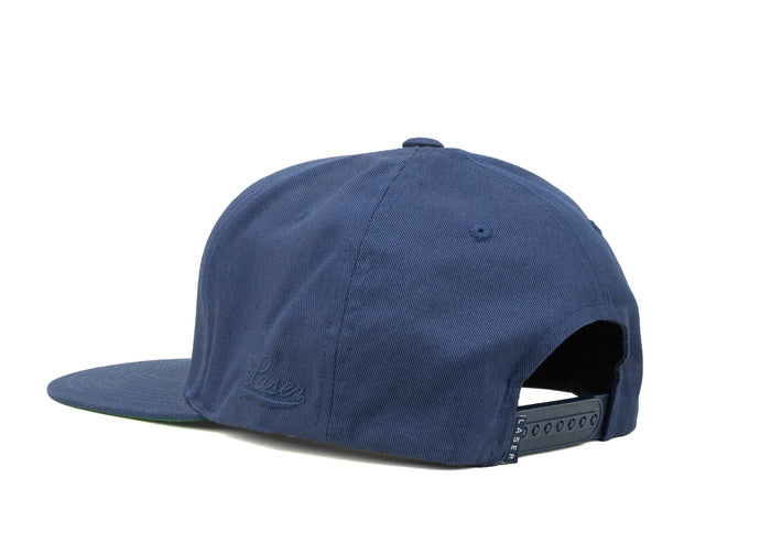 Laser Barcelona SNAPBACK HAT FEATHER NAVY