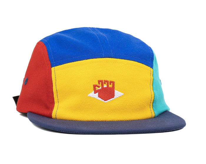 laser barcelona THE HEARTBREAK 5 PANEL HAT MULTI