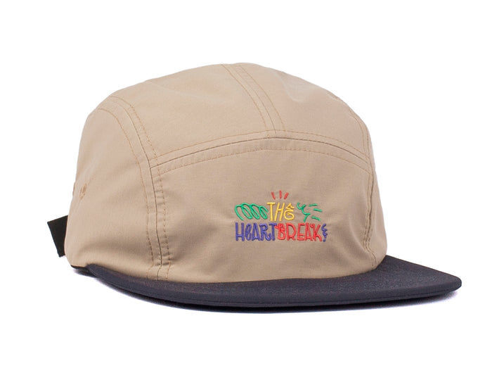 laser barcelona THE HEARTBREAK 5 PANEL HAT SAND