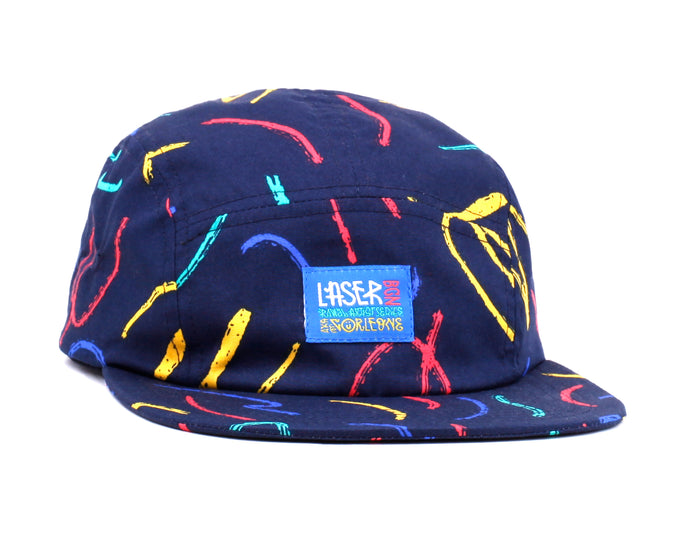 laser barcelona THE HEARTBREAK 5 PANEL HAT