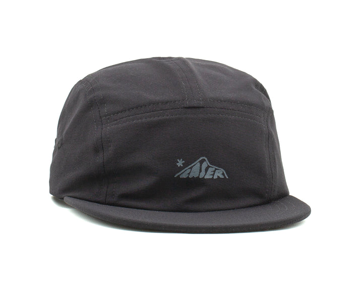 laser barcelona TRAIL 5 PANEL HAT BLACK