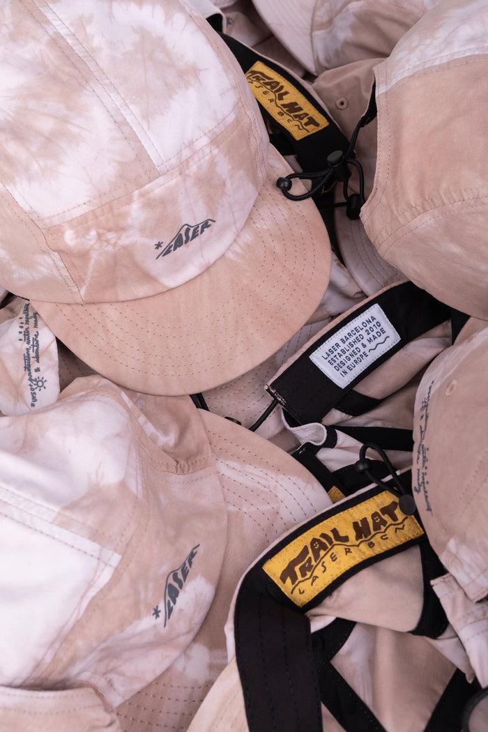 Laser Barcelona TRAIL 5 PANEL HAT MUD DYE