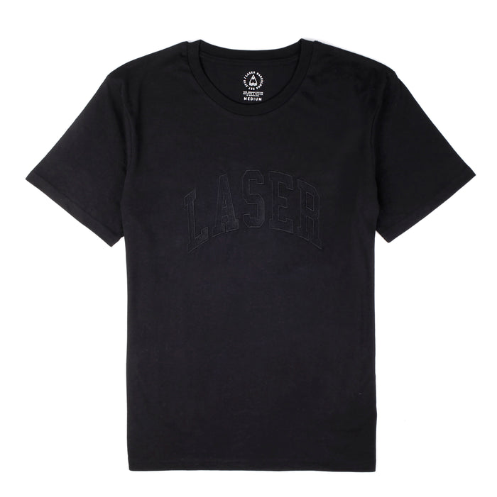 laser barcelona UNI BLACK TEE