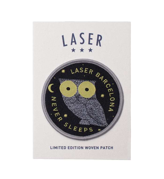 Laser Barcelona WE NEVER SLEEP PATCH