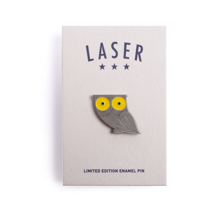 Laser Barcelona WE NEVER SLEEP PIN