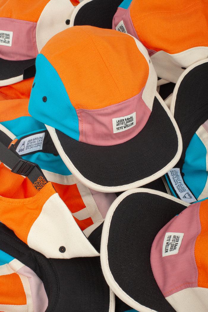 Laser Barcelona LASER BY YEYE WELLER 5 PANEL HAT MULTI