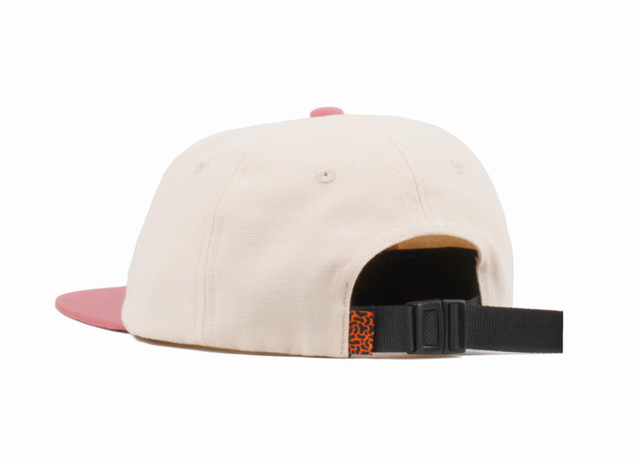 Laser Barcelona LASER BY YEYE WELLER 6 PANEL HAT ORANGE