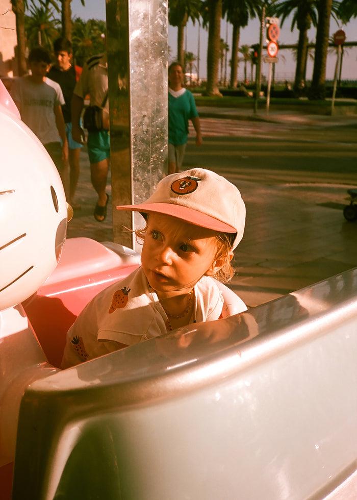 Laser Barcelona LASER BY YEYE WELLER KIDS 6 PANEL HAT ORANGE