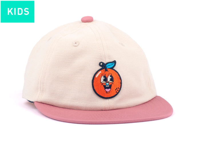 laser barcelona LASER BY YEYE WELLER KIDS 6 PANEL HAT ORANGE