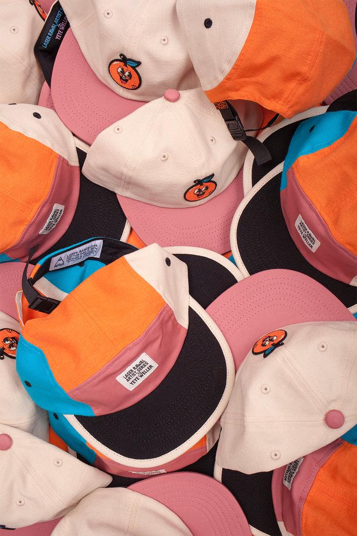 Laser Barcelona LASER BY YEYE WELLER KIDS 6 PANEL HAT ORANGE