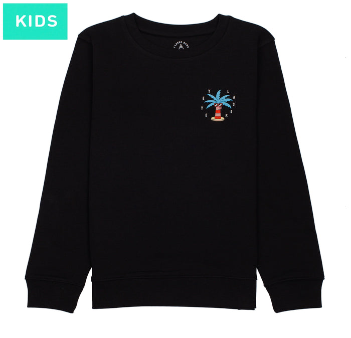 Laser Barcelona LASER KIDS BY YEYE WELLER CREWNECK BLACK