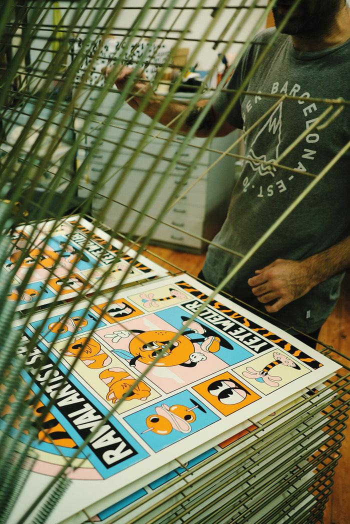 Laser Barcelona LASER RAWAL ARTIST SERIES X YEYE PRINT