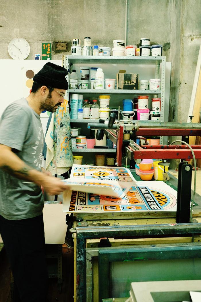 Laser Barcelona LASER RAWAL ARTIST SERIES X YEYE PRINT