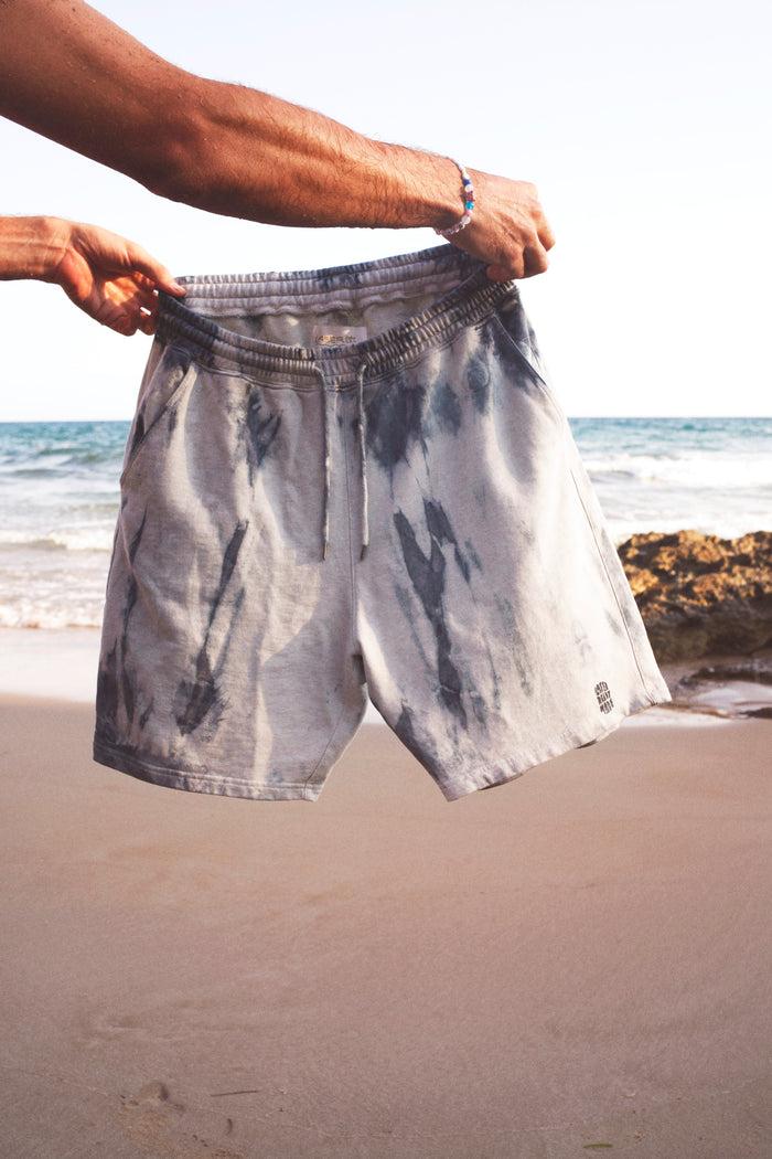 Laser Barcelona LASER SURF CO READY MADE SHORTS TIE-DYE