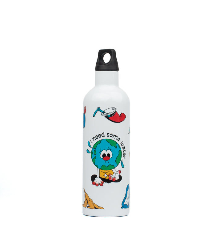 Laser Barcelona LASER X NO PLANET NO FUN THERMO BOTTLE