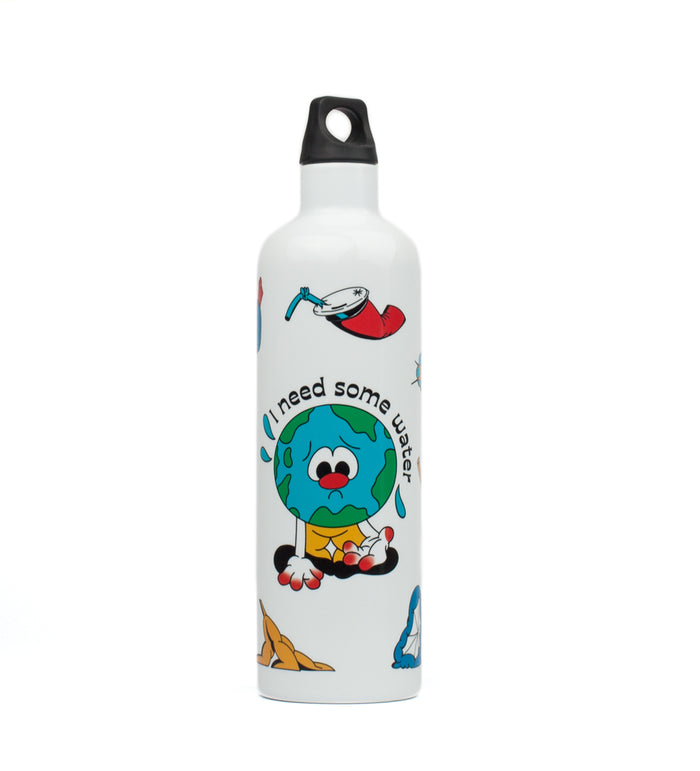 Laser Barcelona LASER X NO PLANET NO FUN THERMO BOTTLE