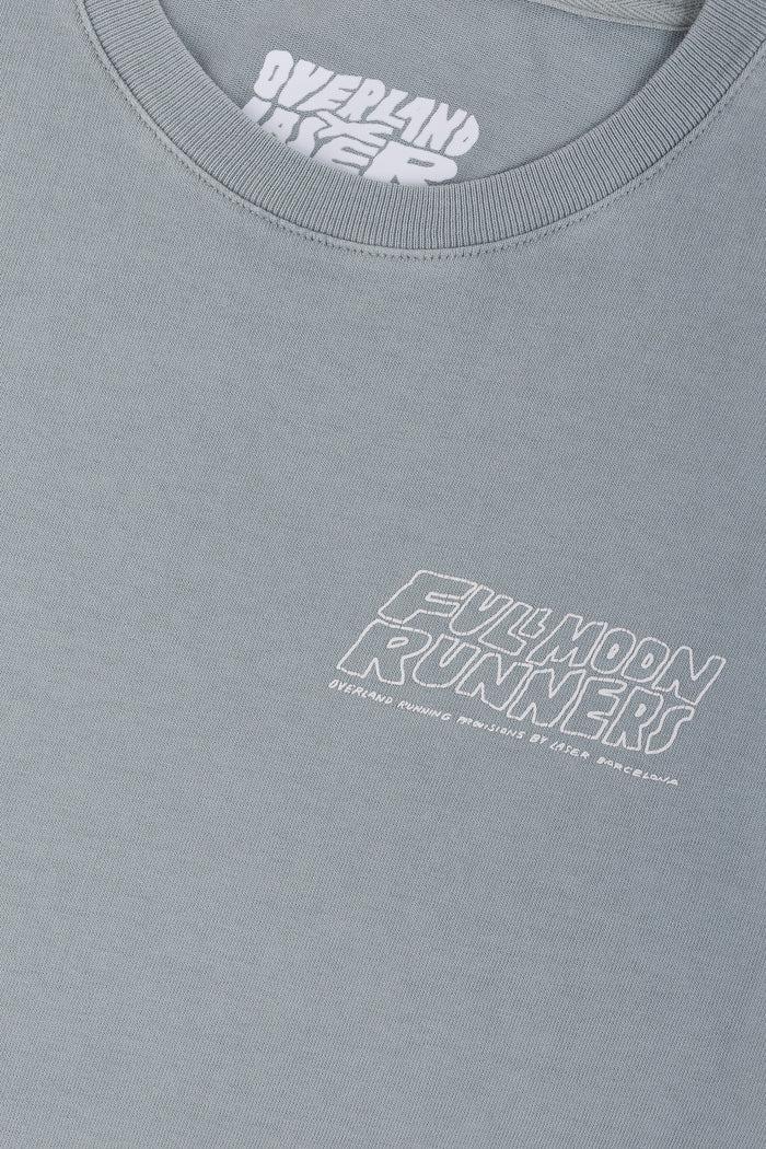 Laser Barcelona LASER X OVERLAND / FULL MOON RUNNERS LONGSLEEVE TEE FADED STORM