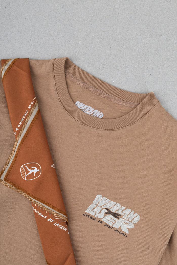 Laser Barcelona LASER X OVERLAND / SANT MIQUEL LONGSLEEVE TAUPE