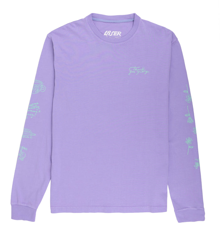 laser barcelona LASER X RODAGIRA LONGSLEEVE AGED LAVENDER